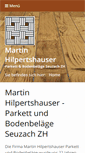 Mobile Screenshot of hilpi-parkett.ch